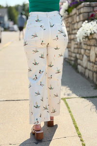 Mallard Stretch Denim Jeans - Ivory