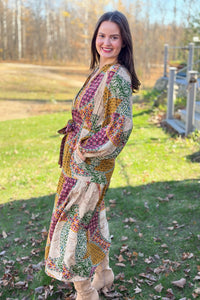 Fall Inspo Ember Dress - Taupe
