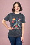 Nature Flowers & Birds Print Tee
