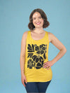Botanical Floral Patterned Tank Top