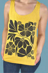 Botanical Floral Patterned Tank Top