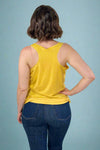 Botanical Floral Patterned Tank Top