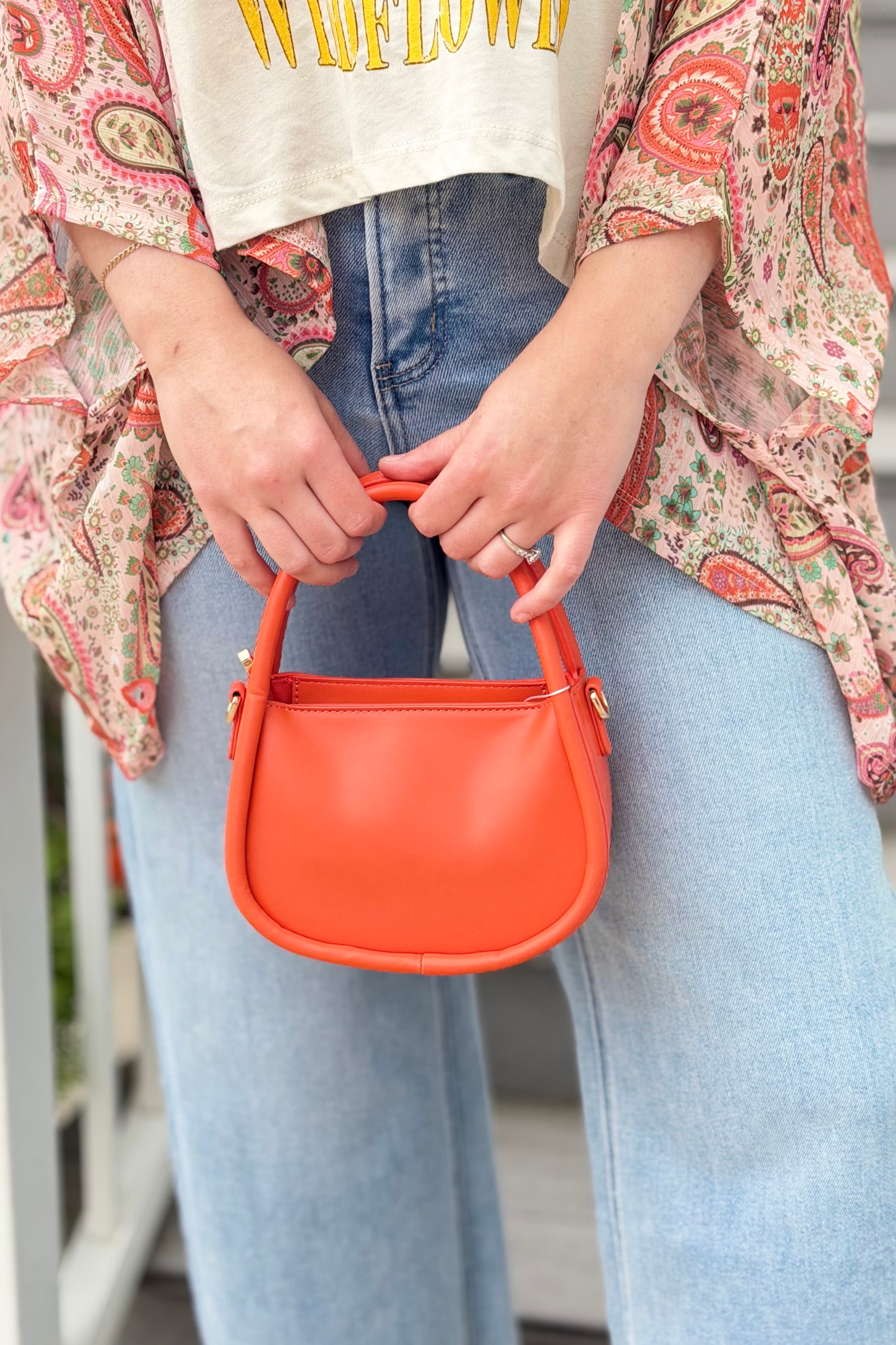Dakota Mini Crossbody – Orange