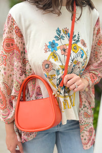 Dakota Mini Crossbody – Orange