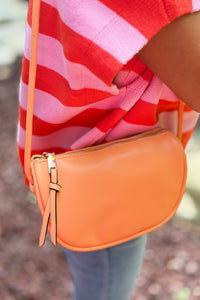 Annaka Half Moon Shoulder Bag – Sherbet
