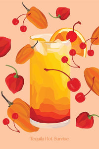 Botanical Cocktail Deck Cards