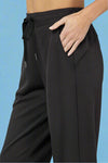 Cuffed Very Soft Full Length Pants - Black