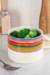 Veggie Steamer - Cream Rainbow