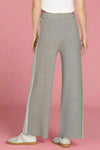 Stripe Detail Sweater Pants - Grey
