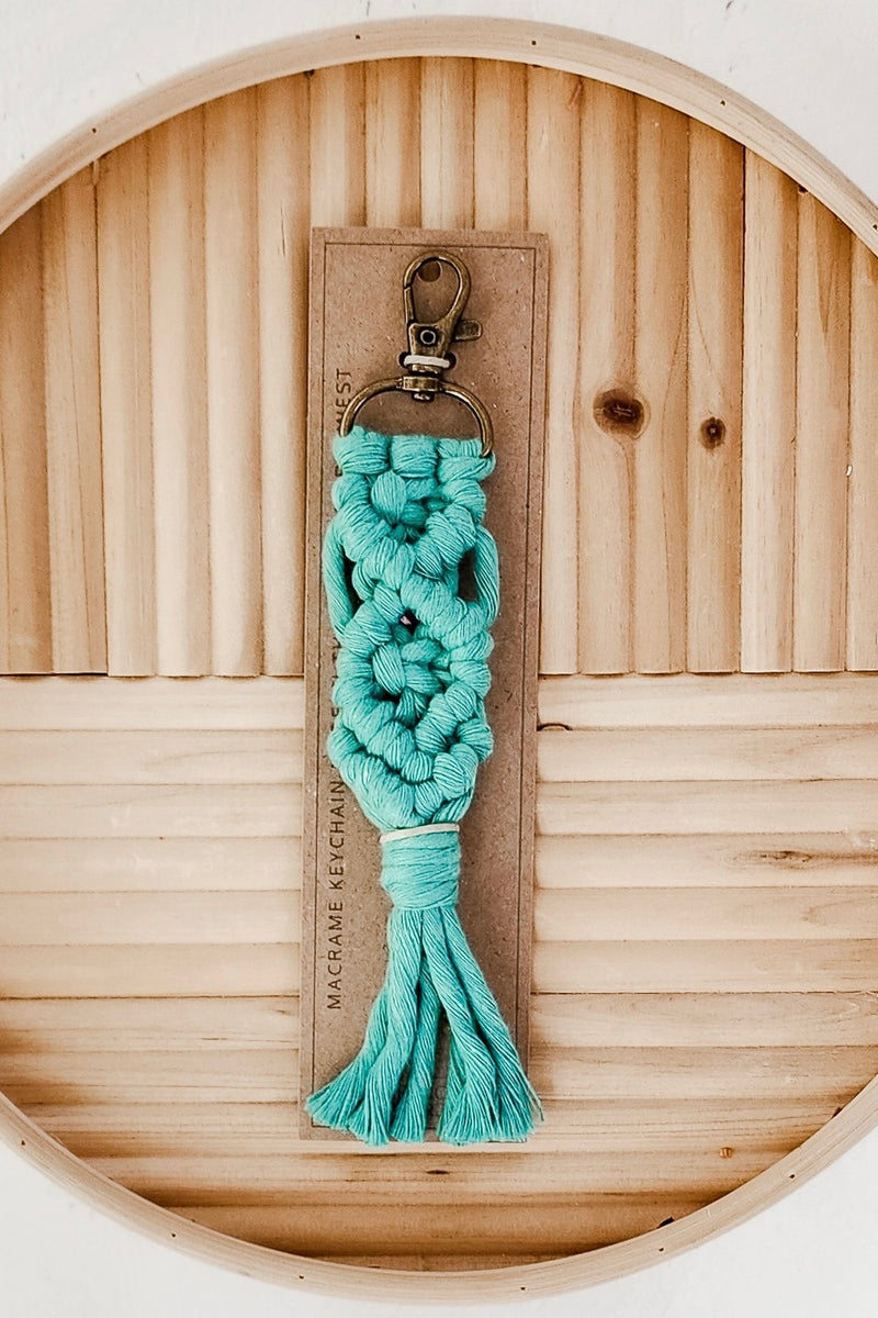 Handmade Macrame Keychain