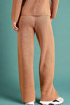 Soft Wide Leg Lounge Pants Brown