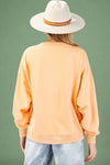 Shooting Star Sweatshirt - Cantaloupe