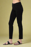 Jet Black Midrise Slim Fit Jeans JB67