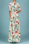 Maxi Faux Wrap Dress - Ivory