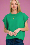 Oversized Sweater Vest - Green