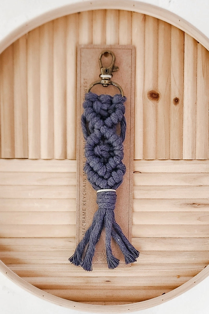 Handmade Macrame Keychain