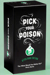 A game where players play cards to come up with the hardest scenario.