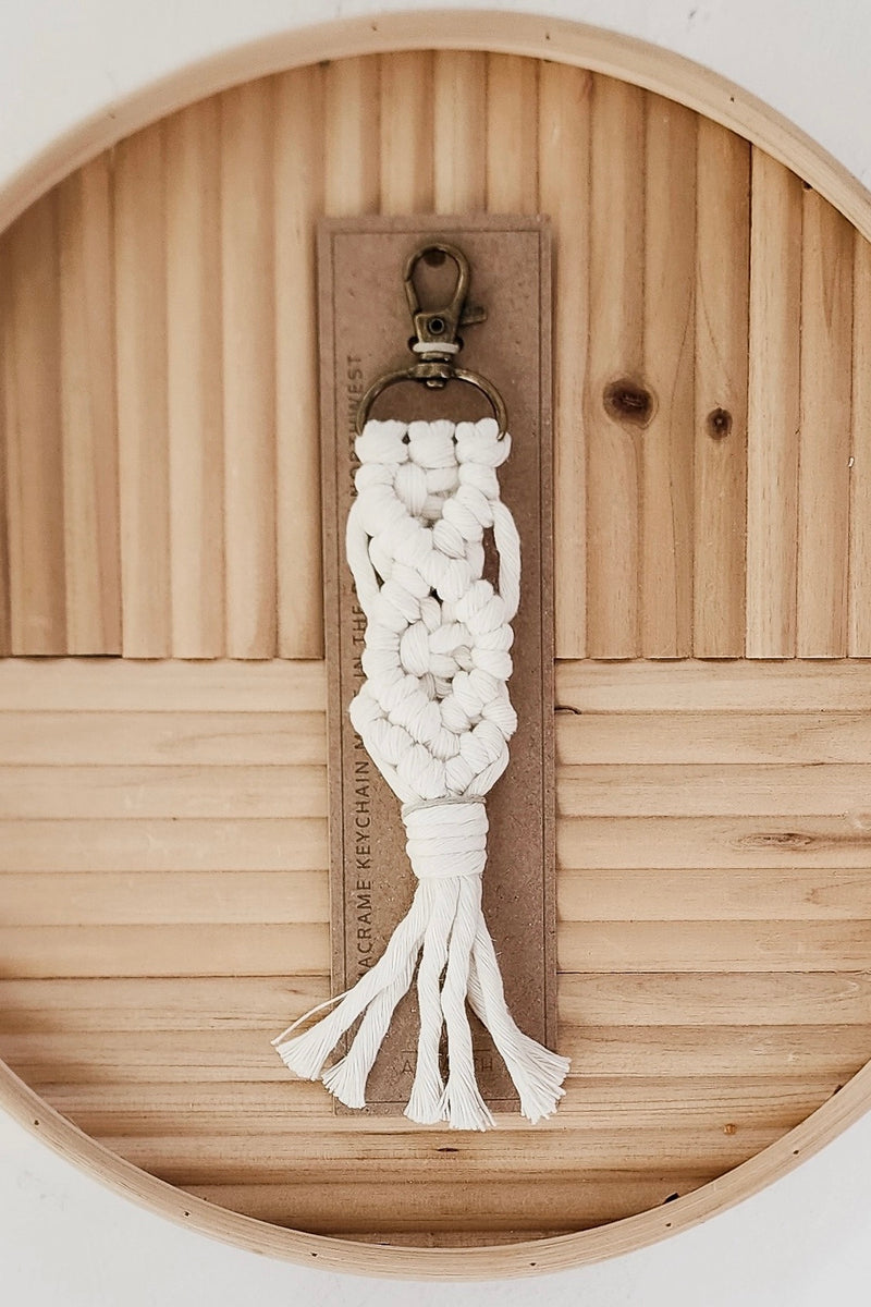 Handmade Macrame Keychain