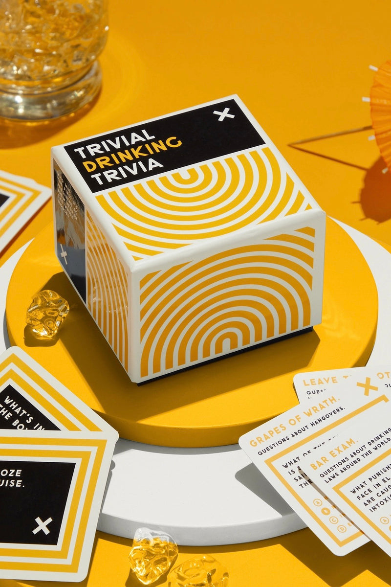 Trivial Drinking Trivia for mature audiences.