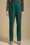 Magic High Waist Relaxed Pants - Hunter Green