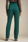 Magic High Waist Relaxed Pants - Hunter Green