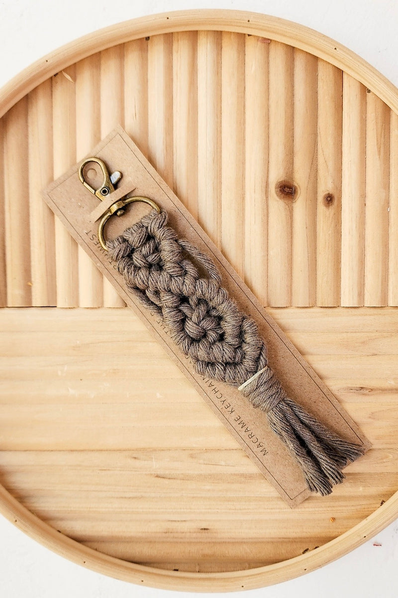 Handmade Macrame Keychain