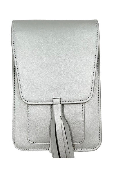 Harper Crossbody - Silver Shimmer
