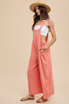 Loose Fit Jumpsuit Orange