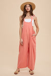 Loose Fit Jumpsuit Orange
