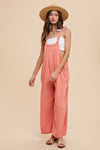 Loose Fit Jumpsuit Orange