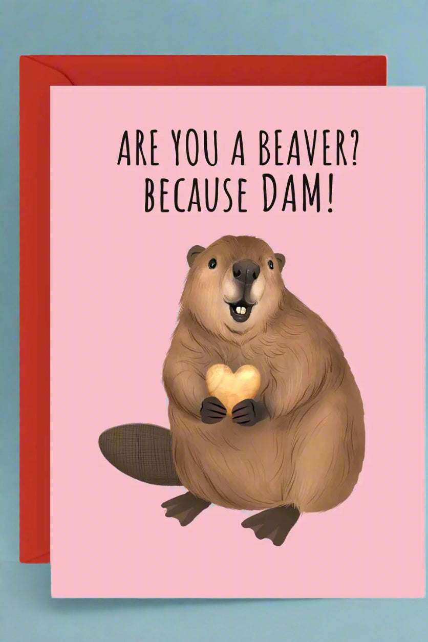Love - Are You A Beaver Cute Funny Love Girlfriend Boyfriend Partner – Spot