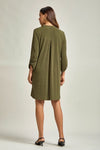 Long Sleeve Lizzy Dress - Olive