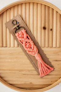 Handmade Macrame Keychain