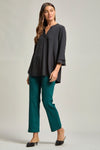 Lizzy Bell Top - Solid Black
