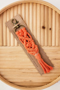 Handmade Macrame Keychain