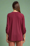 Lizzy Lux Top - Wine