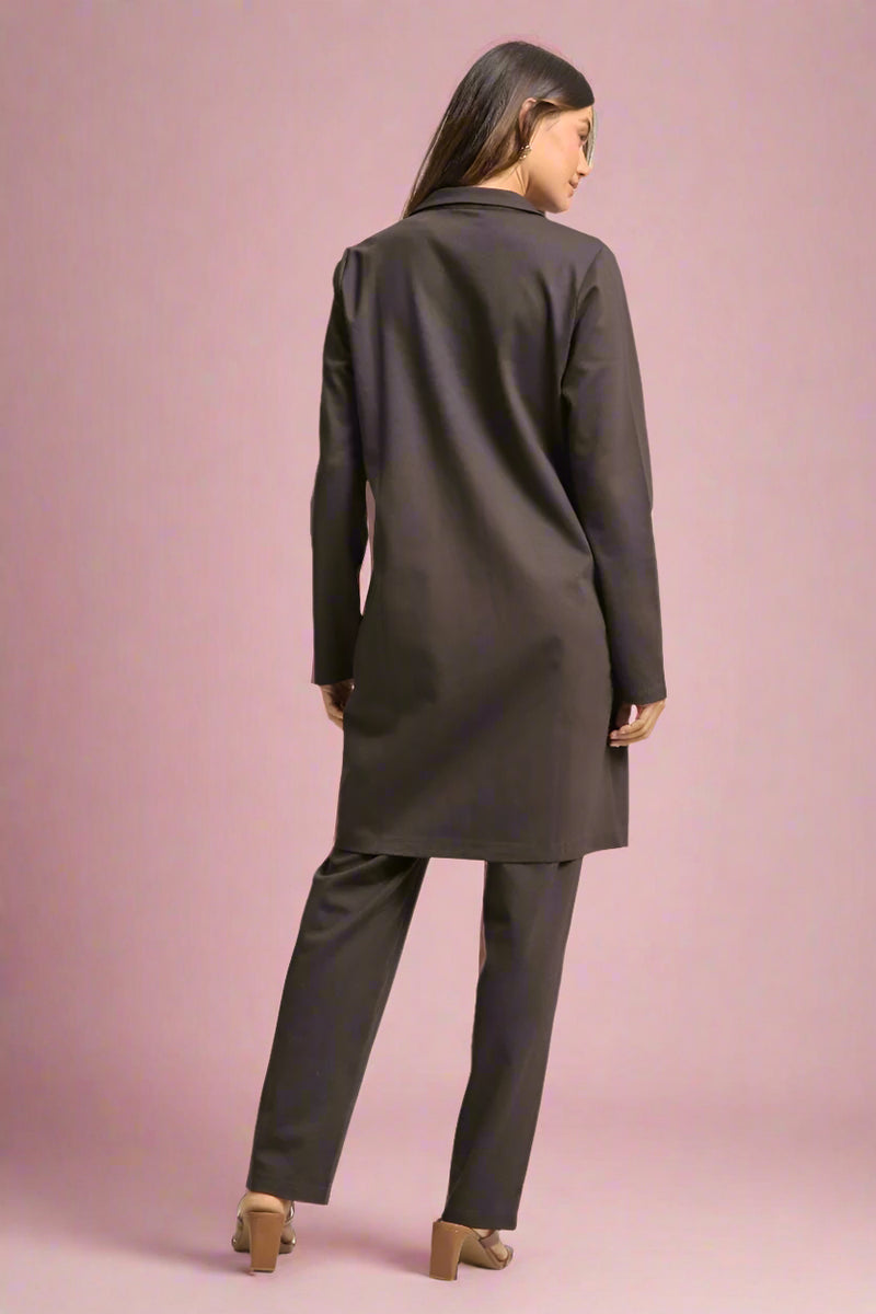 Magic Midi Jacket - Chocolate