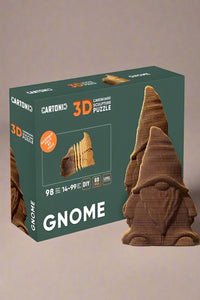 Carbonic 3D Puzzle - Gnome