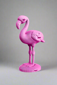 Carbonic 3D Puzzle - Flamingo