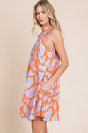 Vacation Halter Dress Lavender