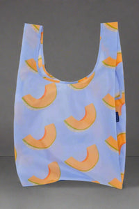Baggu Recycled Shopping Bag - Cantaloupe Blue