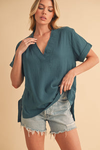 Trudie Top - Teal