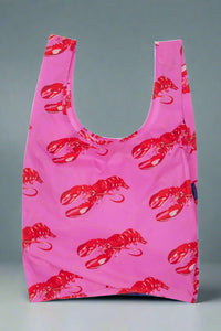 Baggu Recycled Shopping Bag - Pink Lobster