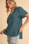 Trudie Top - Teal