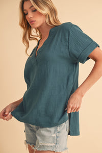 Trudie Top - Teal