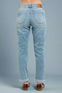 V-Front Cool Denim Cuff BF JB130