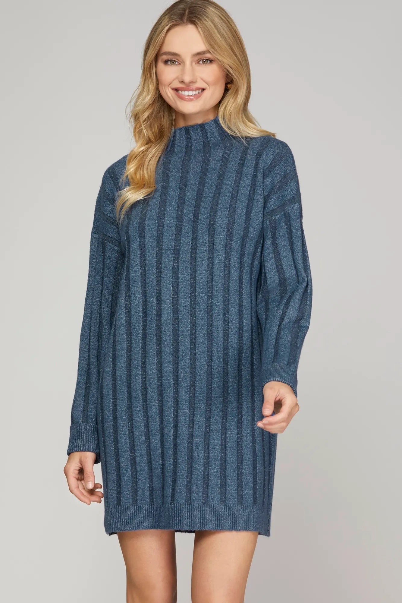 dusty blue sweater dress Amazon.com: Winter Sweater Dresses for Women 2024 Trendy Casual Zip Drop Shoulder Sweater Dress Long Sleeve Sweater Dress Dusty Blue : Clothing, Shoes & Jewelry