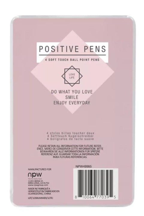 Positive Pens 4-Pack
