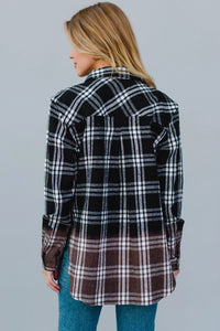 Black & White Plaid Flannel