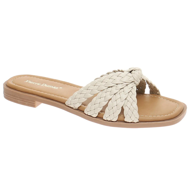Richie Braided Slip On Sandal - Nude